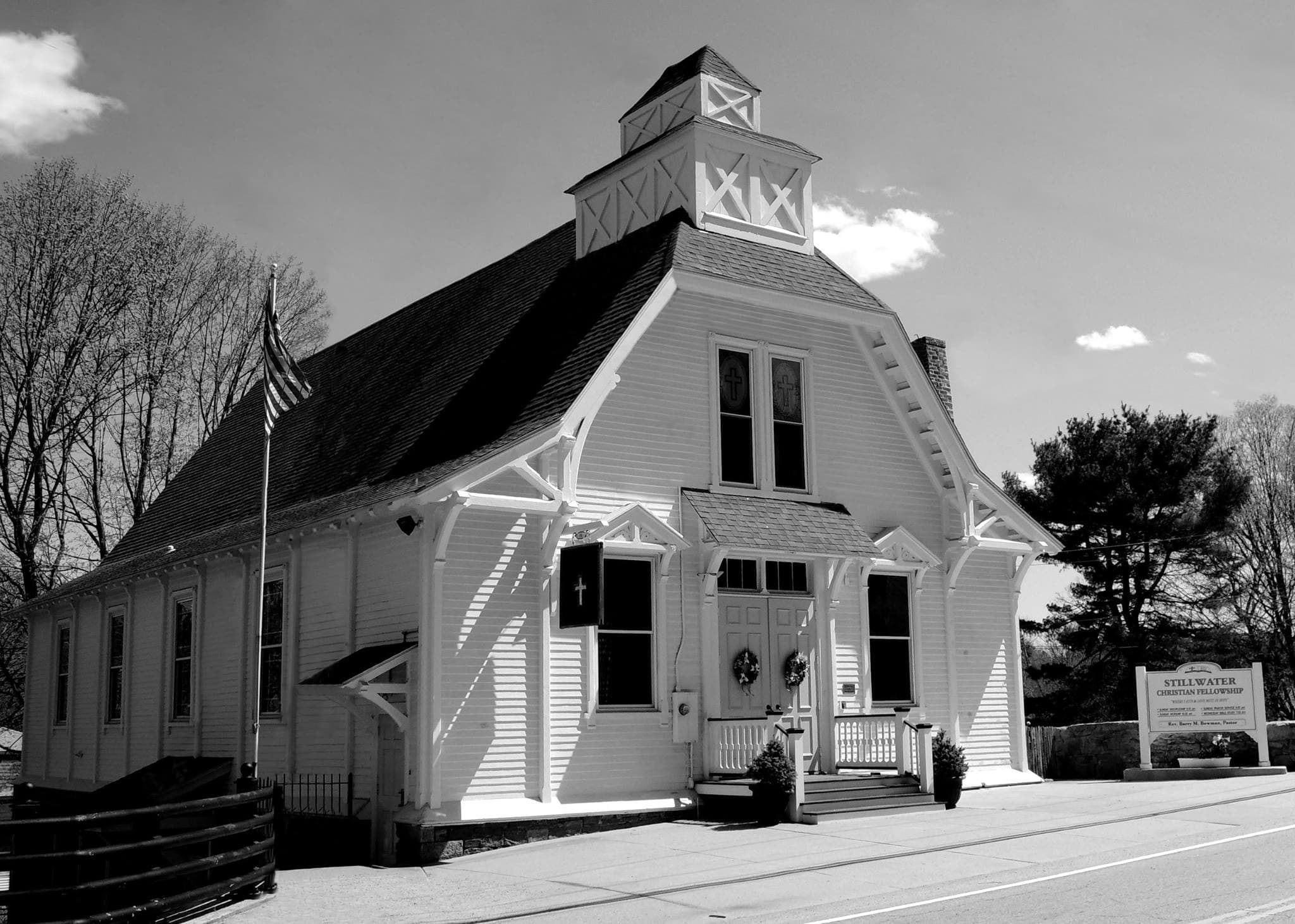 Still Water Christian Fellowship church building in Hope, Rhode Island